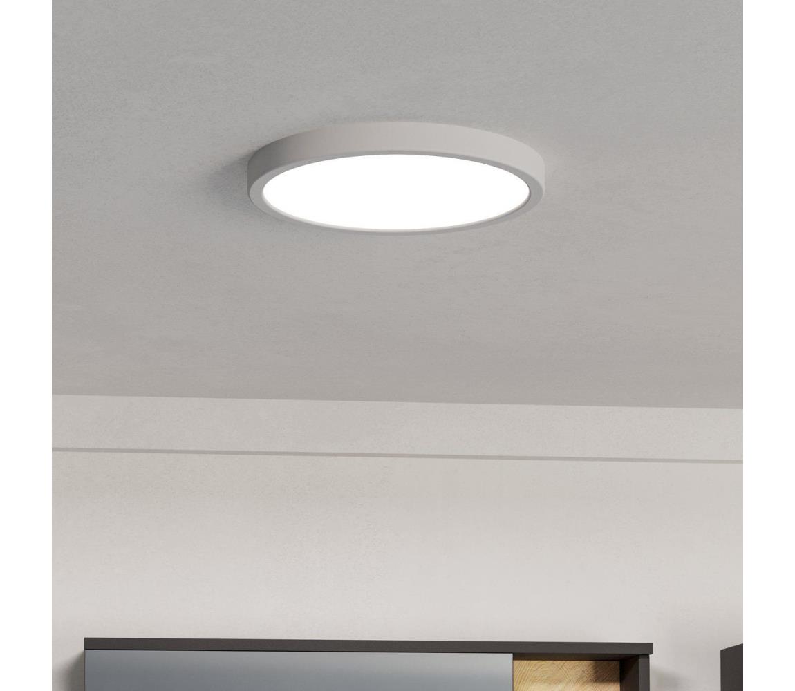 Eglo 901334 - LED kúpeľňové stropné svietidlo FUEVA LED/14,2W/230V pr.27,8cm IP44 biela 901334