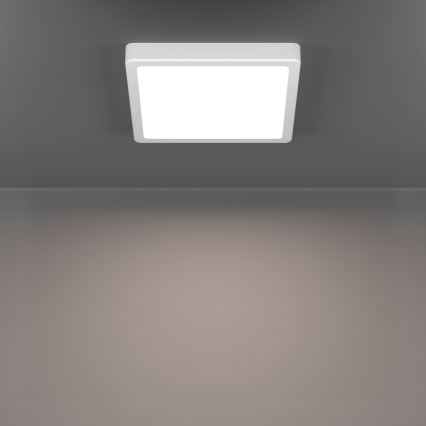 Eglo - LED kúpeľňové stropné svietidlo LED/10,5W/230V 2700/4000/6500K 22x22 cm IP44 biele