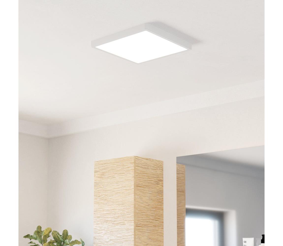 Eglo 901337 - LED kúpeľňové stropné svietidlo FUEVA LED/13W/230V 29x29 cm IP44 biele 901337