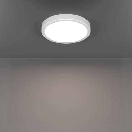 Eglo - LED RGBW Stmievateľné kúpeľňové stropné svietidlo LED/11,2W/230V 2700-6500K pr. 21,1 cm IP44 biela