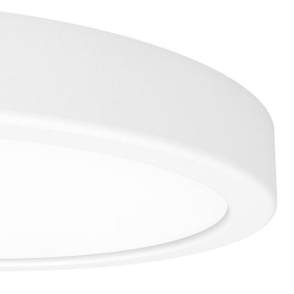 Eglo - LED RGBW Stmievateľné kúpeľňové stropné svietidlo LED/11,2W/230V 2700-6500K pr. 21,1 cm IP44 biela