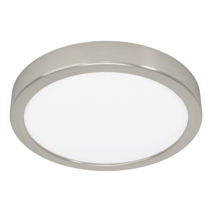 Eglo - LED RGBW stmievateľné kúpeľňové stropné svietidlo LED/11,2W/230V 2700–6500 K priemer 21,1 cm IP44 matný chróm