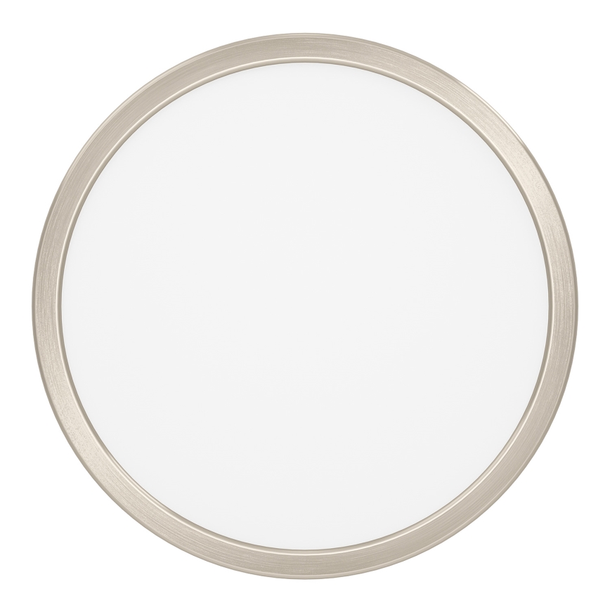 Eglo - LED RGBW stmievateľné kúpeľňové stropné svietidlo LED/14,3W/230V 2700-6500K pr. 27,8 cm IP44 matný chróm