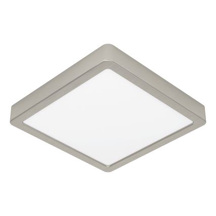 Eglo - LED RGBW stmievateľné kúpeľňové stropné svietidlo LED/10,5W/230V 2700-6500K 22x22 cm IP44 matný chróm