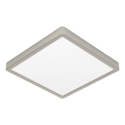 Eglo - LED RGBW Stmievateľné kúpeľňové stropné svietidlo LED/13,5W/230V 2700-6500K 29,5x29,5 cm IP44 matný chróm
