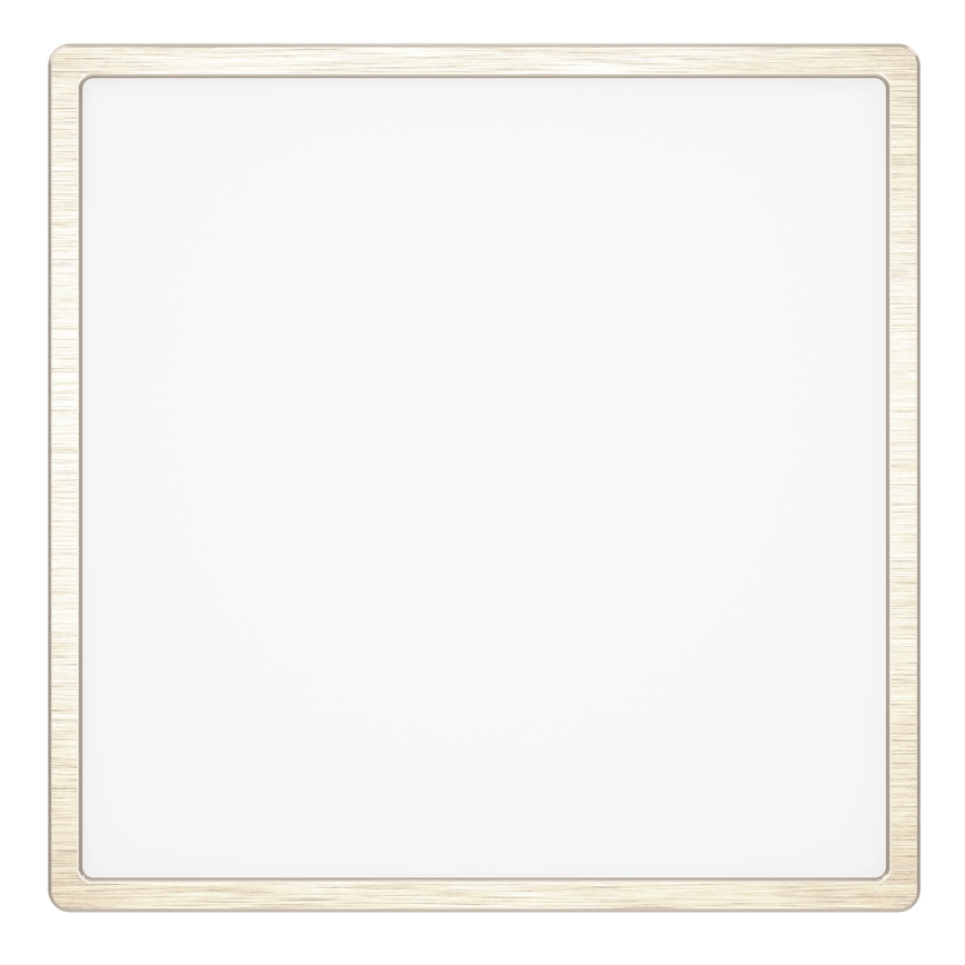 Eglo - LED RGBW Stmievateľné kúpeľňové stropné svietidlo LED/13,5W/230V 2700-6500K 29,5x29,5 cm IP44 matný chróm