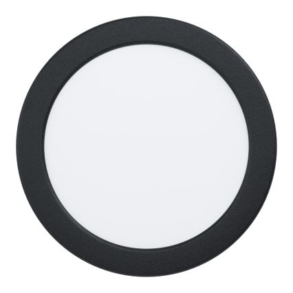 Eglo - LED Podhľadové svietidlo LED/10,5W/230V 2700/4000/6500K pr. 16,8 cm čierna