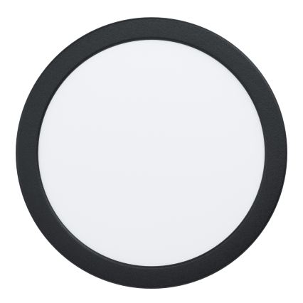 Eglo - LED podhľadové svietidlo LED/18,5W/230V 2700/4000/6500K pr. 21,6 cm čierne