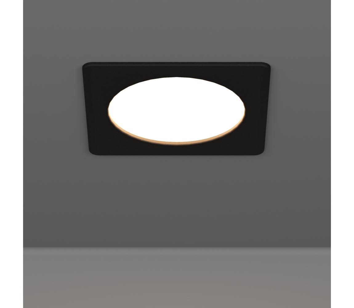 Eglo 901391 - LED zapustené stropné svietidlo FUEVA LED/6,3W/230V 11,9x11,9 cm čierne 901391