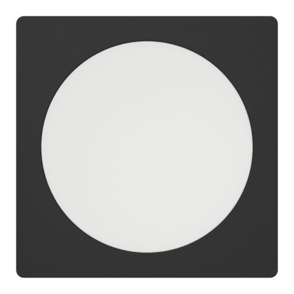 Eglo - LED zapustené svietidlo LED/10,5W/230V 2700/4000/6500K 16,6x16,6 cm čierne