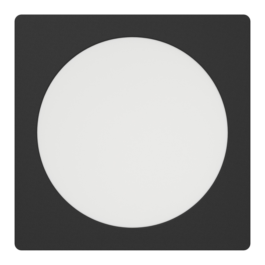 Eglo - LED zapustené svietidlo LED/10,5W/230V 2700/4000/6500K 16,6x16,6 cm čierne