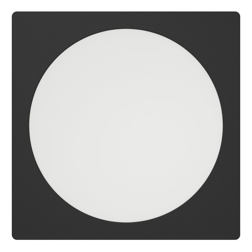 Eglo - LED zapustené svietidlo LED/18,5W/230V 2700/4000/6500K 21,6x21,6 cm čierna