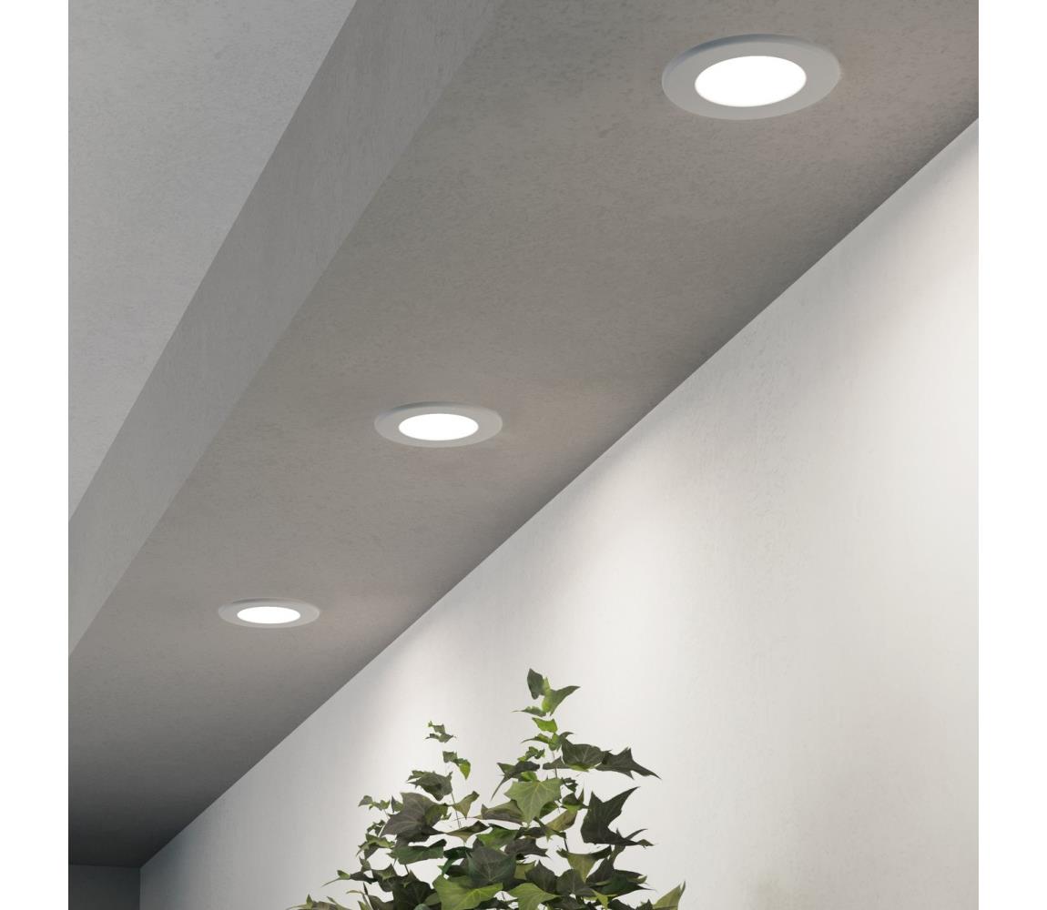 Eglo 901394-SADA 3xLED podhľadové svietidlo FUEVA LED/3,7W/230V priemer 8,8 cm biela 901394