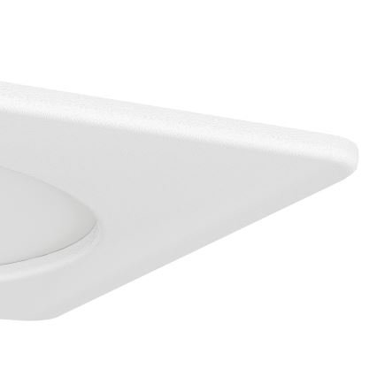 Eglo - LED zapustené stropné svietidlo 6,3W/230V 2700/4000/6500K 11,9x11,9 cm biela