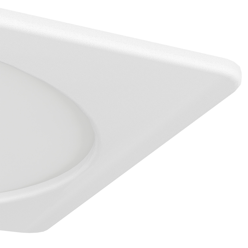Eglo - LED podhľadové svietidlo LED/10,5W/230V 2700/4000/6500K 16,6x16,6 cm čierna