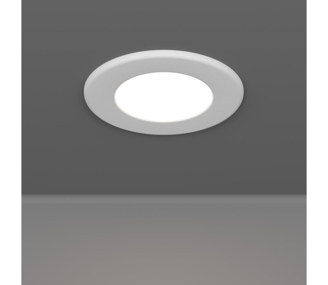 Eglo 901416 - LED kúpeľňové podhľadové svietidlo FUEVA LED/3,7W/230V priemer 8,8 cm IP44 biele 901416