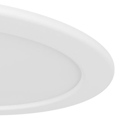 Eglo - LED Kúpeľňové podhľadové svietidlo LED/10,5W/230V 2700/4000/6500K pr. 16,8 cm IP44 biela