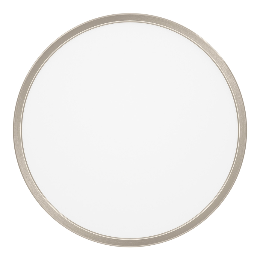 Eglo - LED RGBW stmievateľné kúpeľňové stropné svietidlo, LED 17,5 W, 230 V, 2700–6500 K, priemer 38,9 cm, IP44, matný chróm