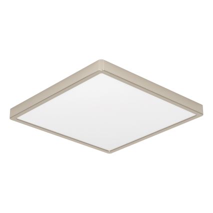 Eglo - LED RGBW Stmievateľné kúpeľňové stropné svietidlo LED/17,8W/230V 2700-6500K 39x39 cm IP44 matný chróm