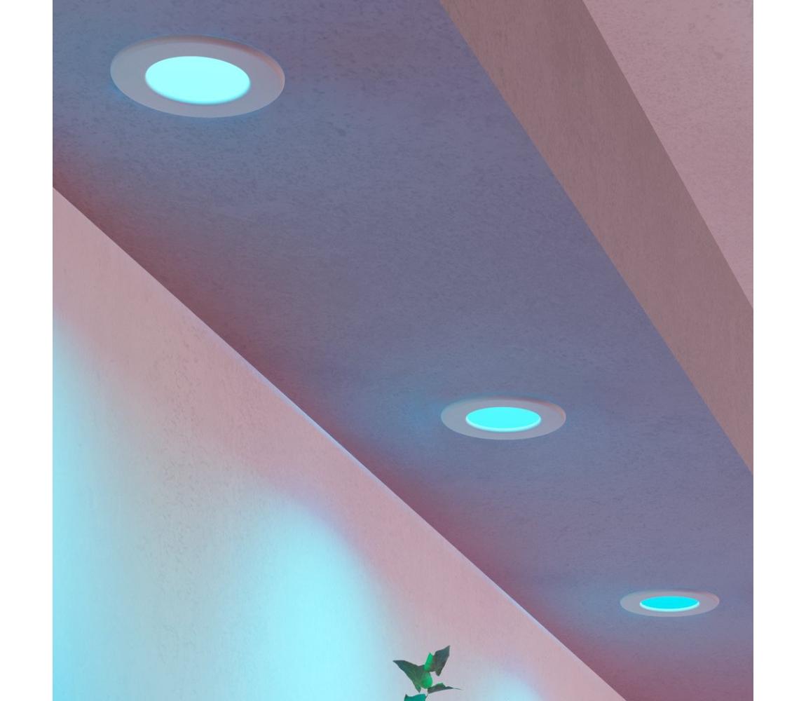 Eglo 901429-SADA 3xLED RGBW St.ko.pod.sví. FUEVA-Z LED/2,8W/230V 8,8cm IP44 biela 901429