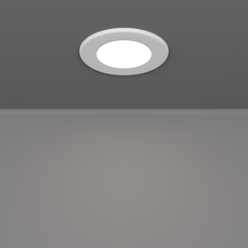 Eglo - SADA 3xLED RGBW stmievateľné kúpeľňové podhľadové svietidlo LED/2,8W/230V 2700-6500K pr. 8,8 cm IP44 biela