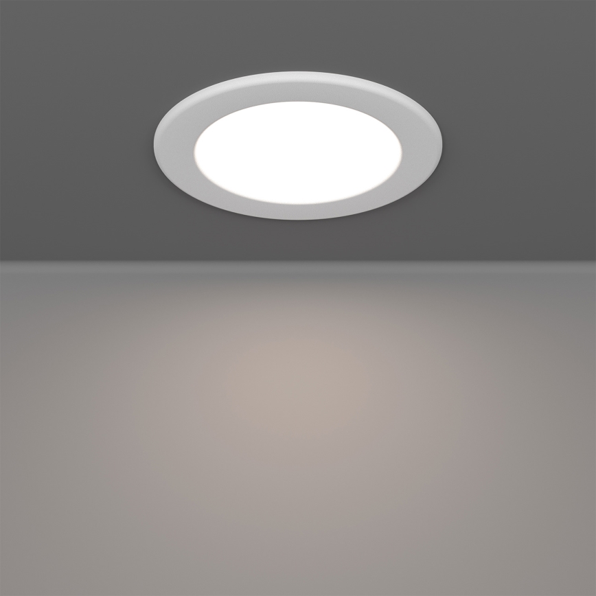 Eglo - LED RGBW stmievateľné kúpeľňové podhľadové svietidlo LED/5W/230V 2700-6500K priemer 12 cm IP44 biela