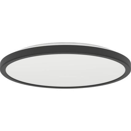Eglo - LED Kúpeľňové stropné svietidlo LED/13,9W/230V 2700/4000/6500K pr. 30 cm IP44 čierna