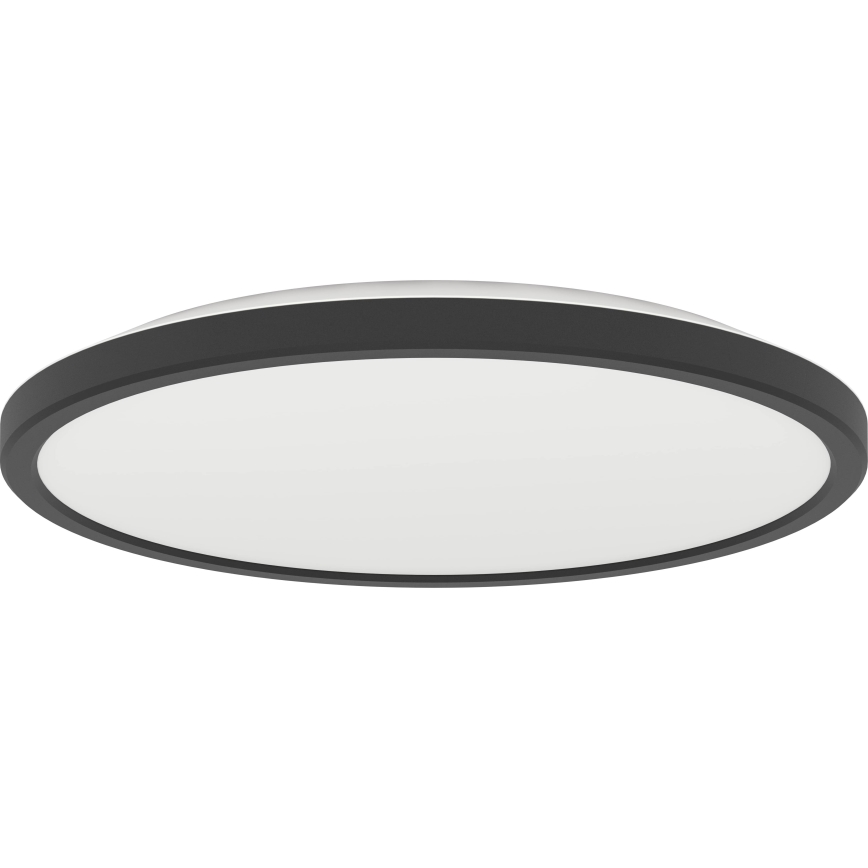 Eglo - LED Kúpeľňové stropné svietidlo LED/13,9W/230V 2700/4000/6500K pr. 30 cm IP44 čierna