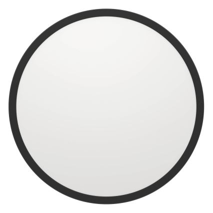 Eglo - LED Kúpeľňové stropné svietidlo LED/16,8W/230V 2700/4000/6500K pr. 50 cm IP44 čierna