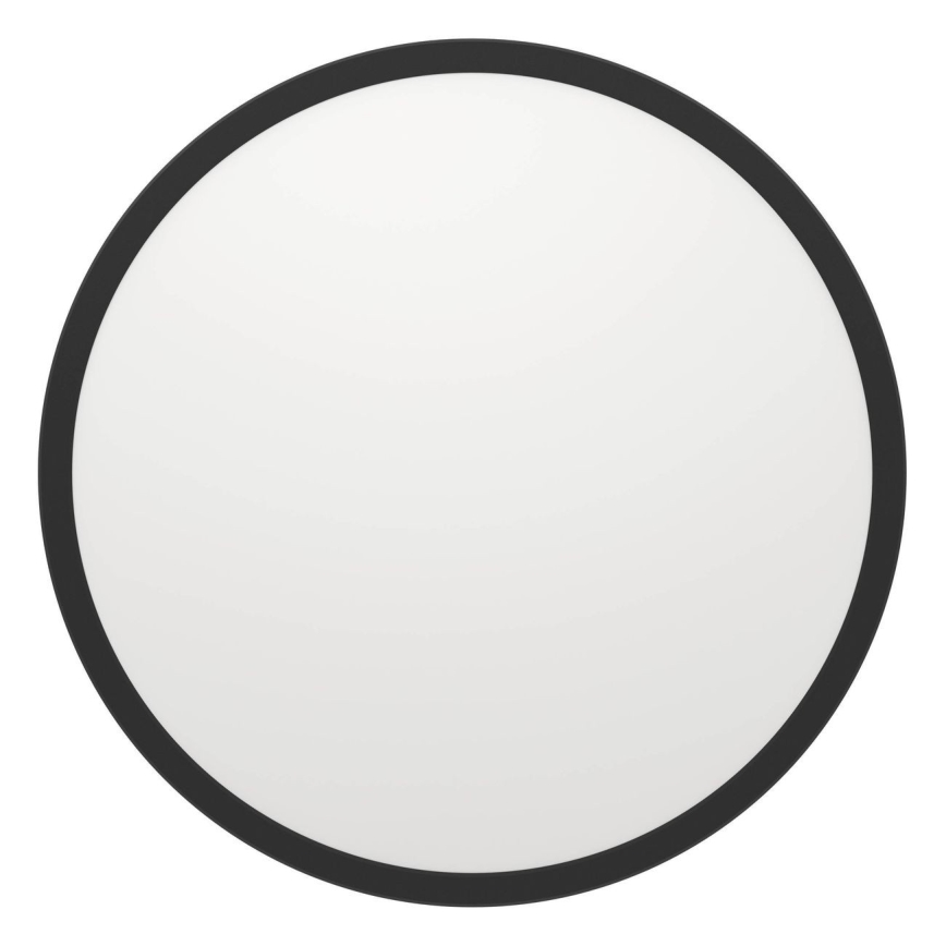 Eglo - LED Kúpeľňové stropné svietidlo LED/16,8W/230V 2700/4000/6500K pr. 50 cm IP44 čierna