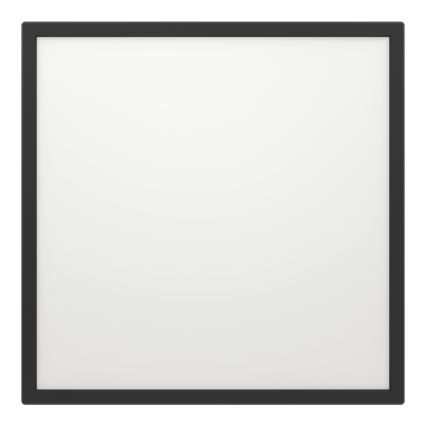 Eglo - LED Kúpeľňové stropné svietidlo LED/17W/230V 2700/4000/6500K 50x50 cm IP44 čierna