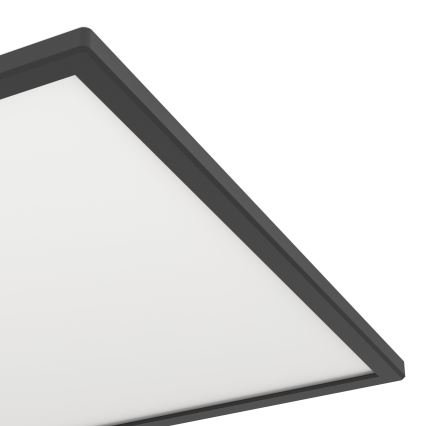 Eglo - LED Kúpeľňové stropné svietidlo LED/17W/230V 2700/4000/6500K 50x50 cm IP44 čierna