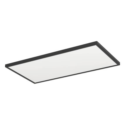 Eglo - LED Kúpeľňové stropné svietidlo LED/17,2W/230V 2700/4000/6500K 30x57 cm IP44 čierna