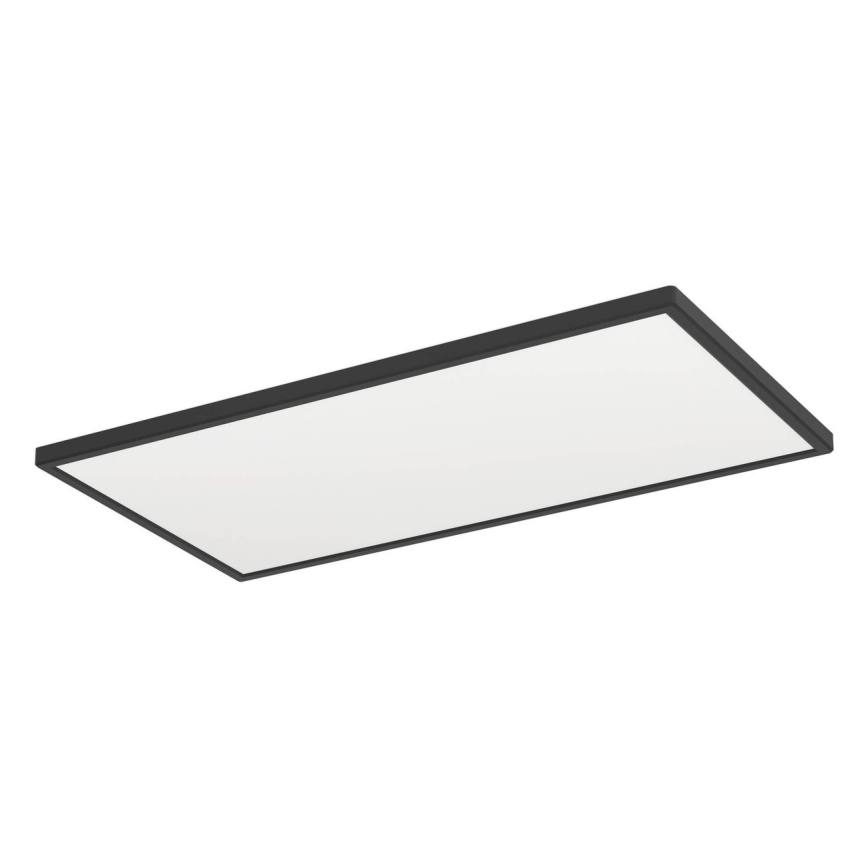 Eglo - LED Kúpeľňové stropné svietidlo LED/17,2W/230V 2700/4000/6500K 30x57 cm IP44 čierna