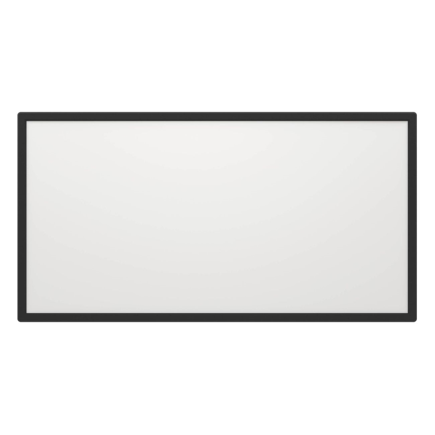Eglo - LED Kúpeľňové stropné svietidlo LED/17,2W/230V 2700/4000/6500K 30x57 cm IP44 čierna