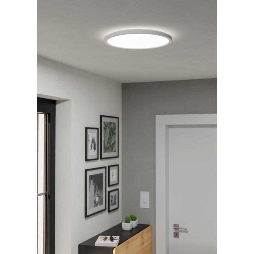 Eglo - LED Kúpeľňové stropné svietidlo LED/18,5W/230V 2700/4000/6500K pr. 38,9 cm IP44 biela