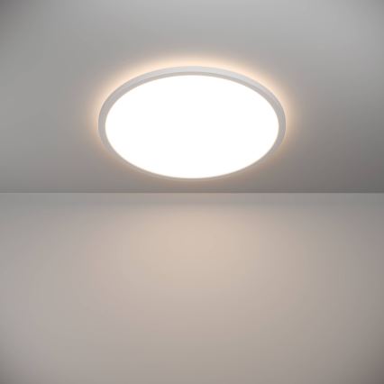 Eglo - LED Kúpeľňové stropné svietidlo LED/16,8W/230V 2700/4000/6500K pr. 50 cm IP44 biela