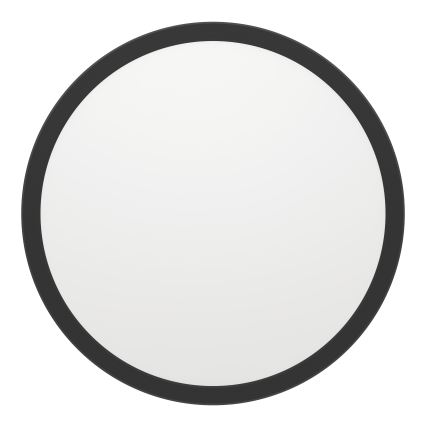 Eglo - LED Stmievateľné kúpeľňové stropné svietidlo LED/18,5W/230V 2700-6500K pr. 38,9 cm IP44 čierna + diaľkové ovládanie