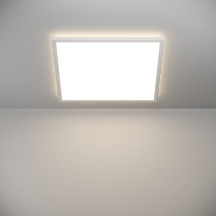 Eglo - LED Stmievateľné kúpeľňové stropné svietidlo LED/17W/230V 2700-6500K 50x50 cm IP44 biela + diaľkové ovládanie