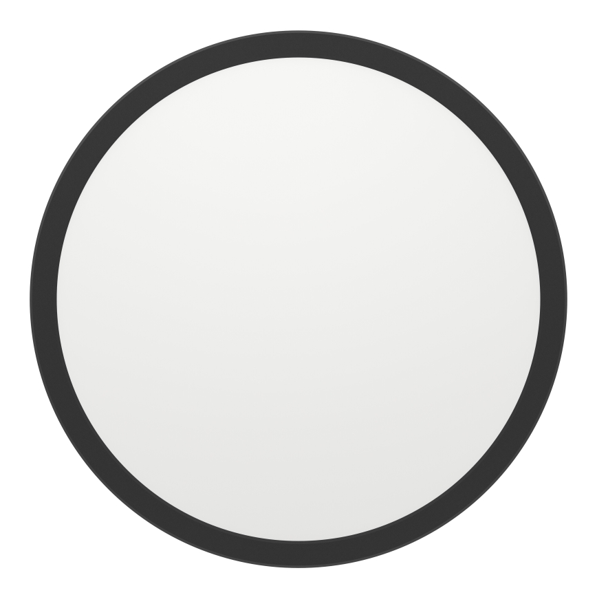 Eglo - LED RGBW Stmievateľné kúpeľňové stropné svietidlo LED/18,5W/230V 2700-6500K pr.38,9cm IP44 čierna ZigBee