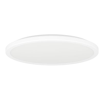 Eglo - LED RGBW Stmievateľné kúpeľňové stropné svietidlo LED/18,5W/230V 2700-6500K pr.38,9cm IP44 biela ZigBee