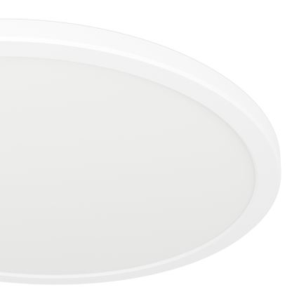 Eglo - LED RGBW Stmievateľné kúpeľňové stropné svietidlo LED/18,5W/230V 2700-6500K pr.38,9cm IP44 biela ZigBee