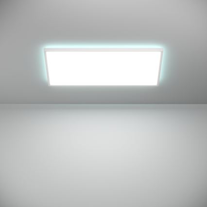 Eglo - LED RGBW Stmievateľné kúpeľňové stropné svietidlo LED/17,2W/230V 2700-6500K 30x57cm IP44 biela ZigBee