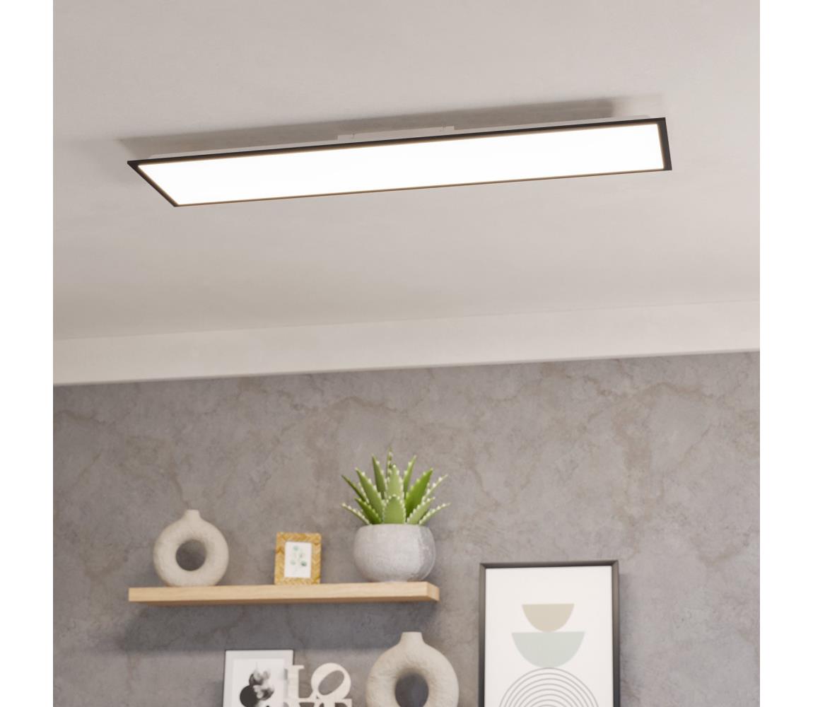 Eglo 901487 - Prisadený LED panel MORADILLO LED/33W/230V 120x30 cm čierna 901487