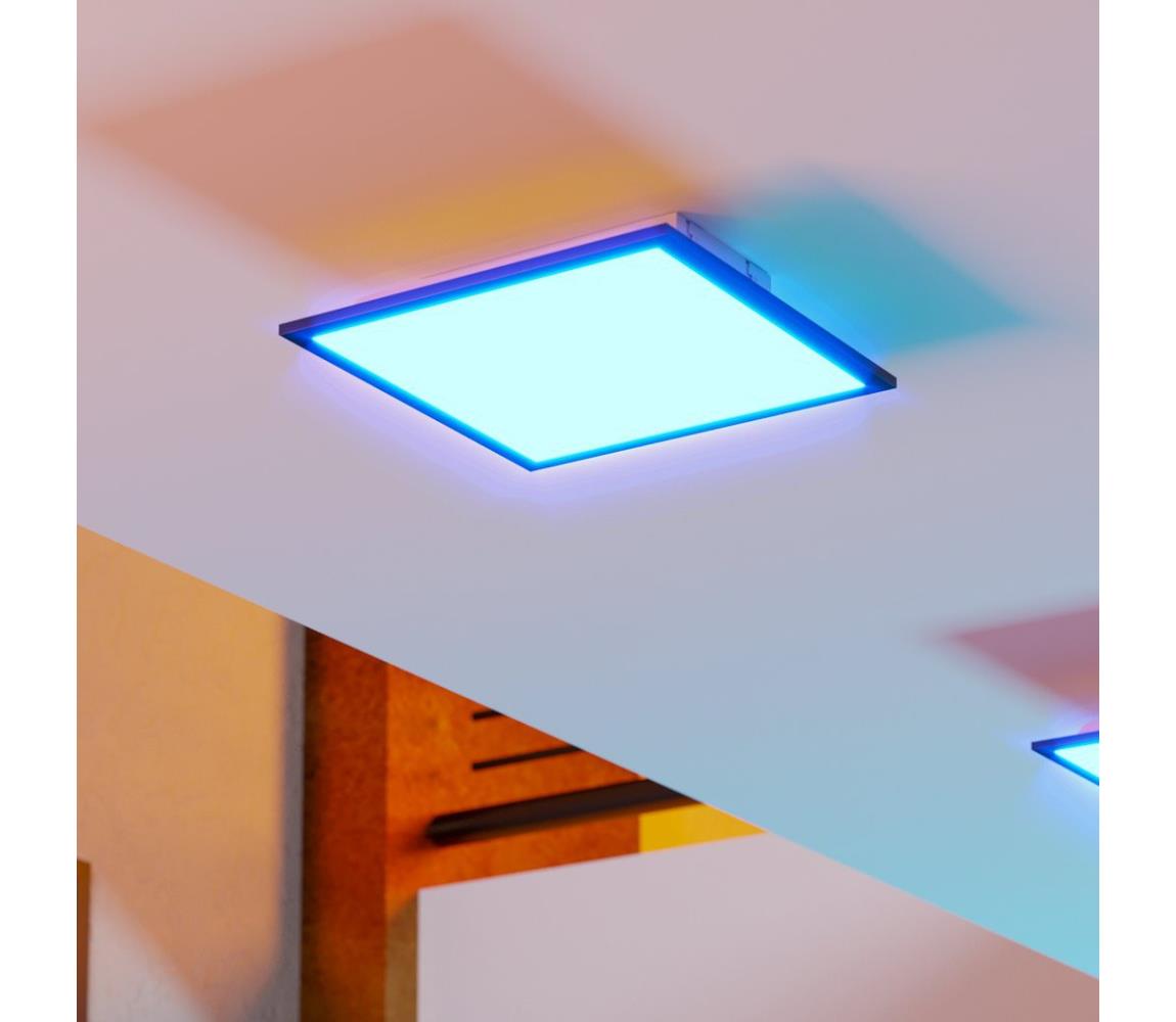 Eglo 901505-LED RGBW stmievateľné stropné svietidlo MORADILLO-Z LED/14W/230V 30x30cm čierne 901505