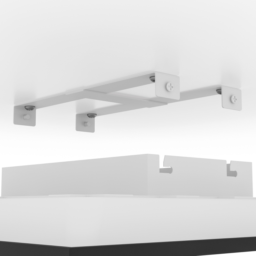 Eglo - LED RGBW stmievateľné stropné svietidlo LED/19W/230V 2700-6500K 40x40 cm čierna