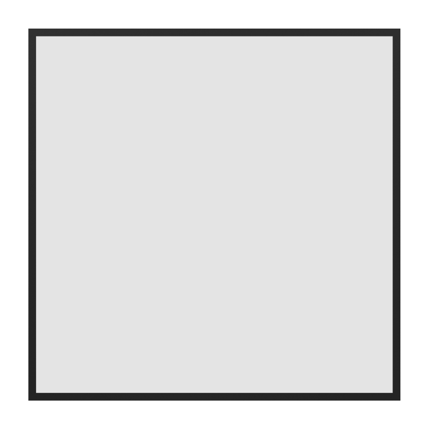 Eglo - Prisadený stmiteľný LED RGBW panel/33W/230V 2700-6500K 60x60 cm čierny