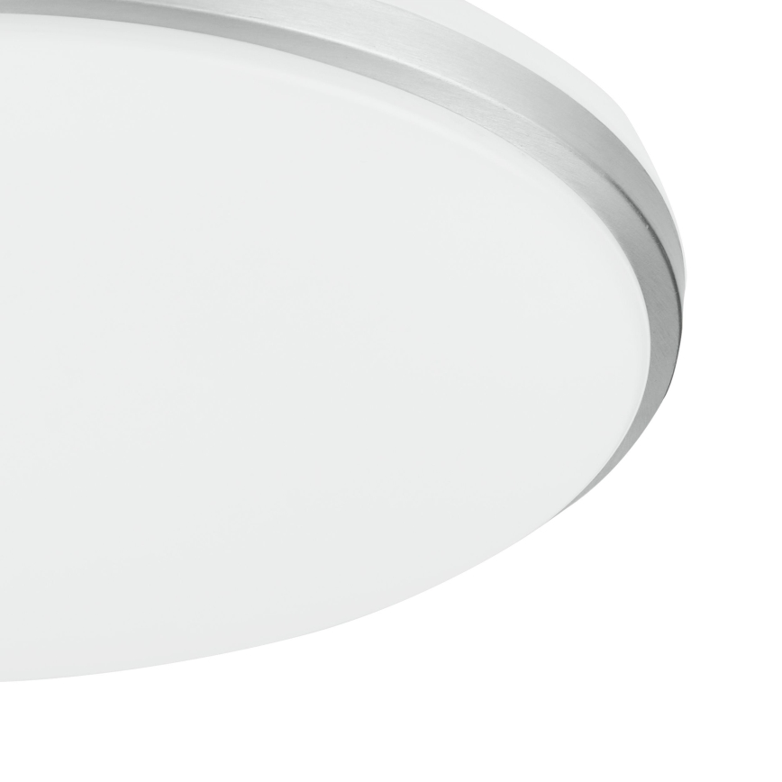 Eglo - LED kúpeľňové stropné svietidlo LED/18W/230V 3000/4000/6500K priemer 34 cm IP54 matný chróm