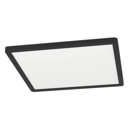 Eglo - LED kúpeľňové stropné svietidlo LED/16,4W/230V 29x29 cm IP54 čierne