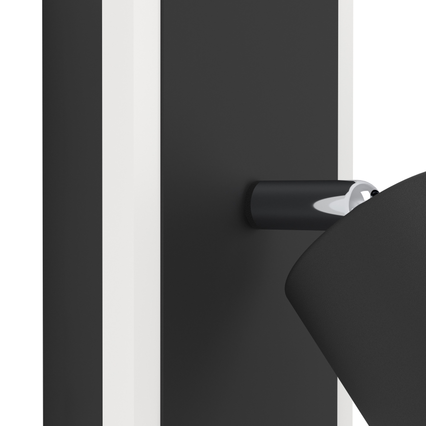 Eglo - LED nástenné bodové svietidlo LED/7W/230V čierna